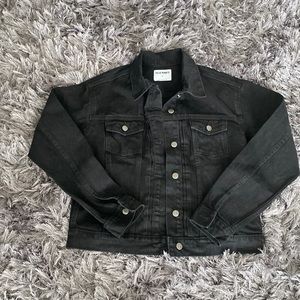 Old Navy denim black jacket
